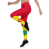 Grenada Flag Leggings - Conscious Apparel Store