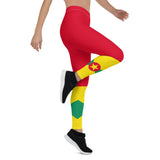 Grenada Flag Leggings - Conscious Apparel Store