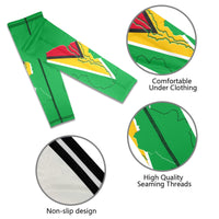 Guyana Flag Arm Sleeves (Set of Two) - Conscious Apparel Store