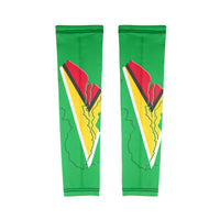 Guyana Flag Arm Sleeves (Set of Two) - Conscious Apparel Store