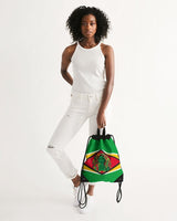 Guyana Flag Canvas Drawstring Bag - Conscious Apparel Store