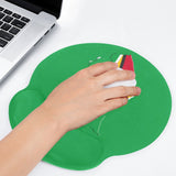 Guyana Flag Map Mouse Pad with Wrist Rest Support - Conscious Apparel Store