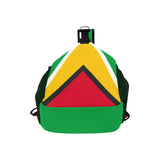 Guyana Flag Men's Casual Chest Bag - Conscious Apparel Store