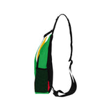 Guyana Flag Men's Casual Chest Bag - Conscious Apparel Store