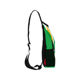 Guyana Flag Men's Casual Chest Bag - Conscious Apparel Store