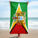 Guyana Flag Towel (II) - Conscious Apparel Store