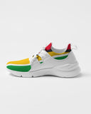 Guyana Flag Women's Two-Tone Sneaker - Conscious Apparel Store