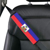 Haiti Flag Car Seat Belt Cover 7''x12.6'' (Pack of 2) - Conscious Apparel Store