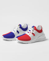 Haiti Flag Women's Two-Tone Sneaker - Conscious Apparel Store