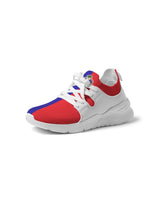 Haiti Flag Women's Two-Tone Sneaker - Conscious Apparel Store