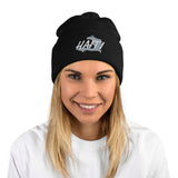 Haiti Map Pom-Pom Beanie - Conscious Apparel Store