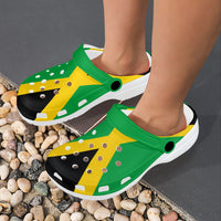 Jamaica Flag Clogs - Conscious Apparel Store