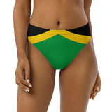 Jamaica Flag high-waisted bikini bottom - Conscious Apparel Store