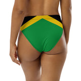 Jamaica Flag high-waisted bikini bottom - Conscious Apparel Store