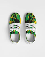 Jamaica Flag Splash-Camo Women's Two-Tone Sneaker - Conscious Apparel Store