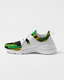 Jamaica Flag Splash-Camo Women's Two-Tone Sneaker - Conscious Apparel Store