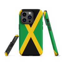 Jamaica Flag Tough Cellphone Case for iPhone® - Conscious Apparel Store