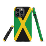 Jamaica Flag Tough Cellphone Case for iPhone® - Conscious Apparel Store