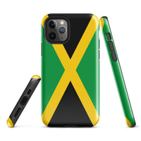 Jamaica Flag Tough Cellphone Case for iPhone® - Conscious Apparel Store