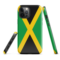 Jamaica Flag Tough Cellphone Case for iPhone® - Conscious Apparel Store