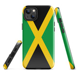 Jamaica Flag Tough Cellphone Case for iPhone® - Conscious Apparel Store