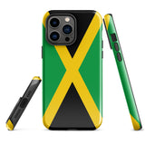 Jamaica Flag Tough Cellphone Case for iPhone® - Conscious Apparel Store