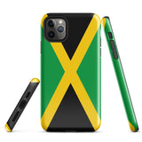 Jamaica Flag Tough Cellphone Case for iPhone® - Conscious Apparel Store