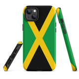 Jamaica Flag Tough Cellphone Case for iPhone® - Conscious Apparel Store