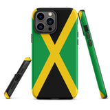 Jamaica Flag Tough Cellphone Case for iPhone® - Conscious Apparel Store