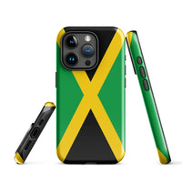 Jamaica Flag Tough Cellphone Case for iPhone® - Conscious Apparel Store