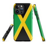 Jamaica Flag Tough Cellphone Case for iPhone® - Conscious Apparel Store