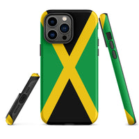 Jamaica Flag Tough Cellphone Case for iPhone® - Conscious Apparel Store