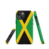 Jamaica Flag Tough Cellphone Case for iPhone® - Conscious Apparel Store