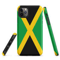 Jamaica Flag Tough Cellphone Case for iPhone® - Conscious Apparel Store