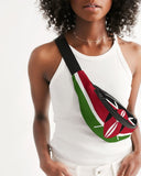 Kenya Flag Crossbody Sling Bag - Conscious Apparel Store