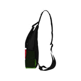 Kenya Flag Men's Casual Chest Bag - Conscious Apparel Store