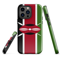 Kenya Flag Tough Cellphone Case for iPhone® - Conscious Apparel Store