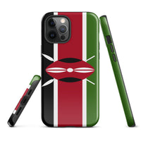 Kenya Flag Tough Cellphone Case for iPhone® - Conscious Apparel Store