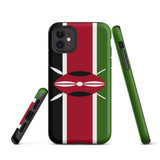 Kenya Flag Tough Cellphone Case for iPhone® - Conscious Apparel Store