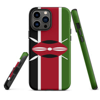 Kenya Flag Tough Cellphone Case for iPhone® - Conscious Apparel Store