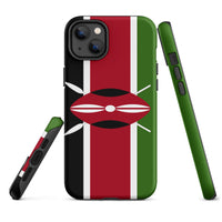 Kenya Flag Tough Cellphone Case for iPhone® - Conscious Apparel Store