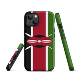 Kenya Flag Tough Cellphone Case for iPhone® - Conscious Apparel Store