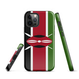 Kenya Flag Tough Cellphone Case for iPhone® - Conscious Apparel Store