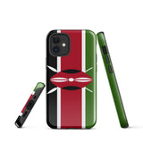 Kenya Flag Tough Cellphone Case for iPhone® - Conscious Apparel Store