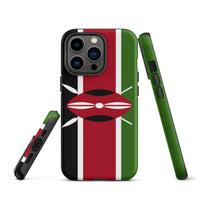 Kenya Flag Tough Cellphone Case for iPhone® - Conscious Apparel Store