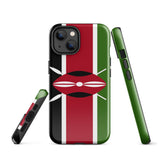 Kenya Flag Tough Cellphone Case for iPhone® - Conscious Apparel Store