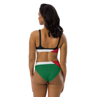 Palestine Flag high-waisted bikini - Conscious Apparel Store