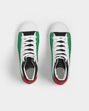 Palestine Flag Women's Hightop Canvas Shoe - Conscious Apparel Store