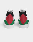 Palestine Flag Women's Hightop Canvas Shoe - Conscious Apparel Store