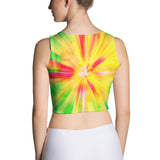 Psychedelic Rastafarian Crop Top - Conscious Apparel Store